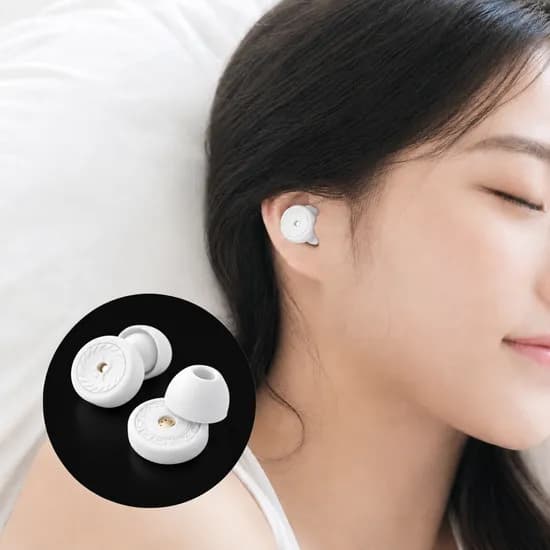 클릿온 퓨어 사일런스핏 소음 차단 귀마개 화이트 1개