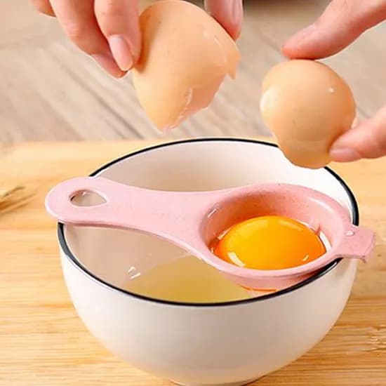 파스텔 달걀 노른자 분리기, 색상 랜덤, 2개