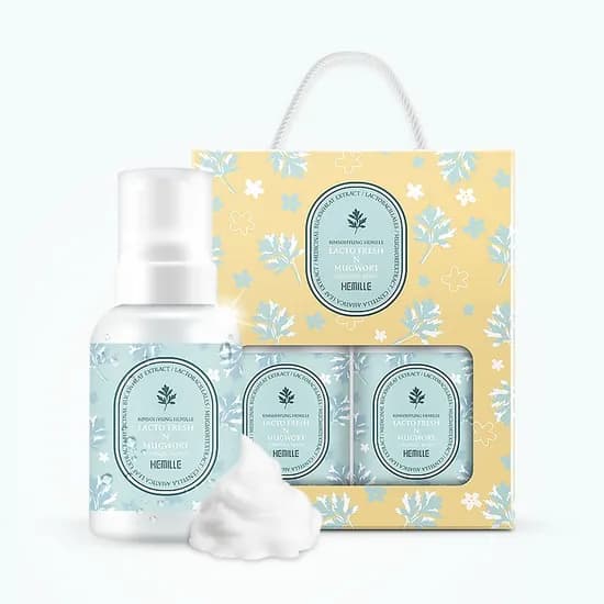 김소형 헤밀레 락토프레쉬 앤 쑥 여성청결제 280ml 2개입 1개