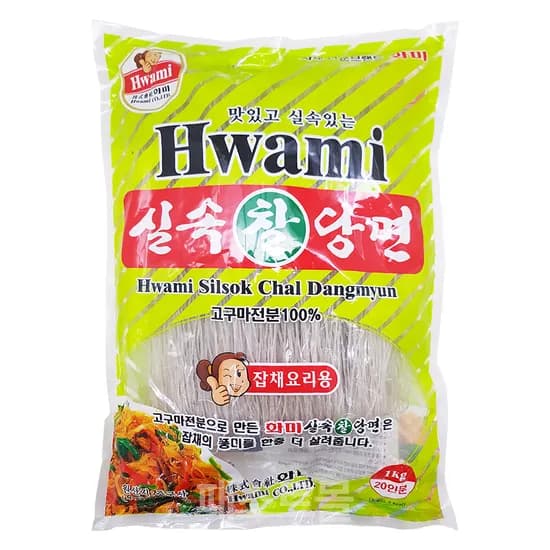 화미 실속 찰당면 1kg 1개
