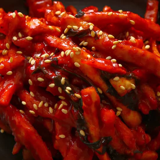 옥돌김치 무말랭이 2kg 1개