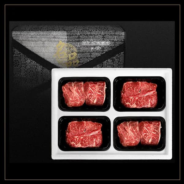 프리미엄 소고기 스테이크 선물세트 1호 USDA CHOICE 600g 2개 1세트 49,900원
