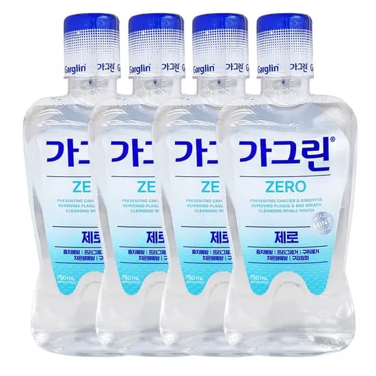 동아제약 가그린 제로 750ml 4개