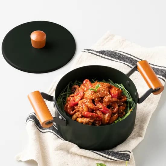 바이마르 블랙빈 스텐 양수 냄비 18cm 1개