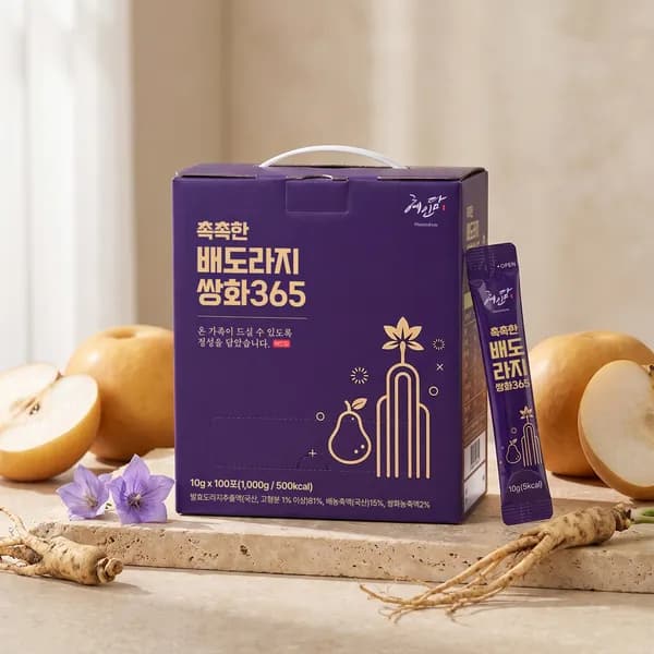 촉촉한 배도라지쌍화365 10g 100포