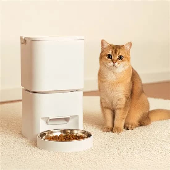 디클펫 강아지 고양이 스마트 분리세척 밀폐형 자동급식기 CT-330, 1세트
