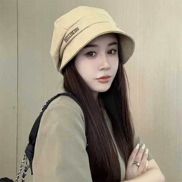 레터링 벙거지 모자 여성용 FREE 블랙 가을 겨울 1개 10,820원