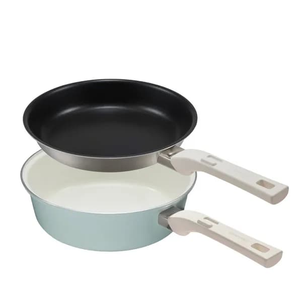 해피콜 플렉스 콤보 올인원 세트 22cm 플렉스팬1+스텐팬1 민트 27,880원
