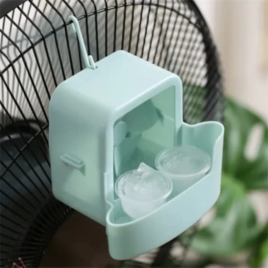 선풍기 얼음 거치대, 핑크, 1개