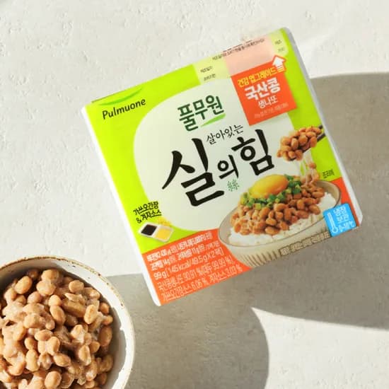 풀무원 국산콩 생나또 49.5g 2팩 12개 23,900원