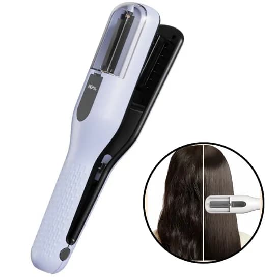 초이세 손상모 헤어 컷팅기 SL810, 화이트