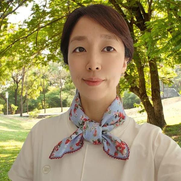 딸기 목손수건 네이비 Free 1개