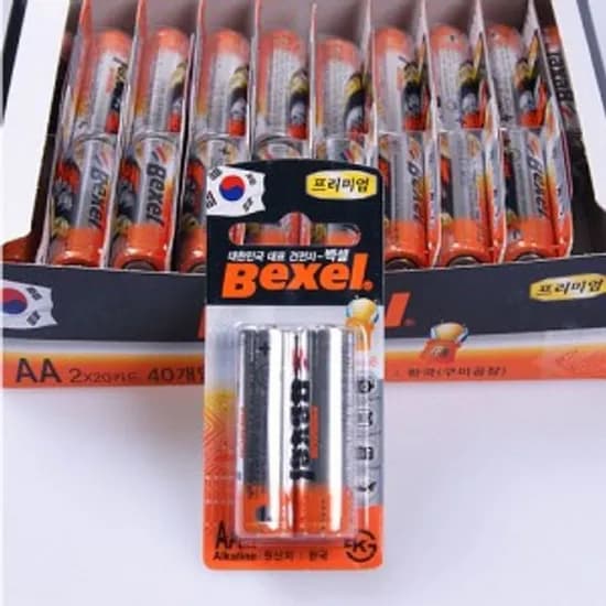 백셀 건전지, AA, 40개입, 1개