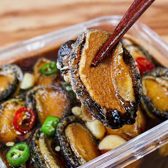 완도산 활전복 전복장 2kg 1개