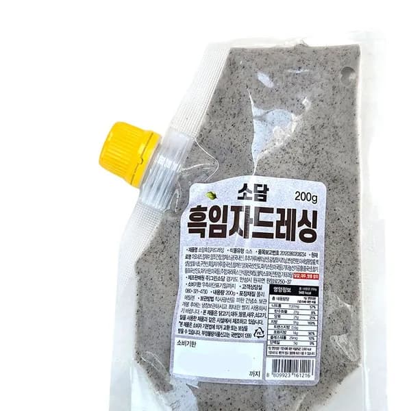 새마원 소담 흑임자 드레싱 200g 1개 4,950원