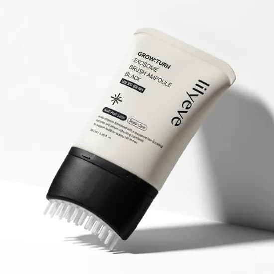 릴리이브 그로우턴 엑소좀 브러쉬 앰플 블랙 100ml 1개