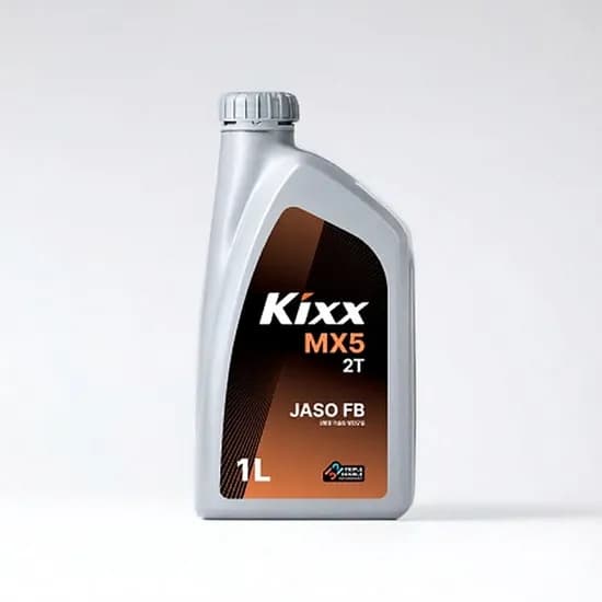 GS칼텍스 킥스 Kixx MX5 2T 2행정 엔진오일 1L 1개