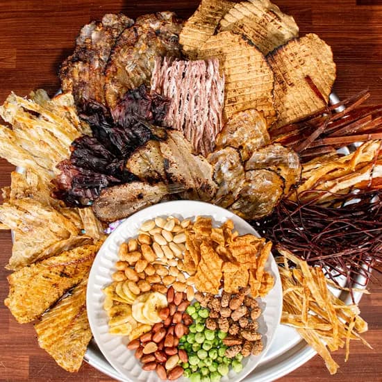 역전건어물 얼굴만한 대왕쥐포, 꿀땅콩, 100g, 1개