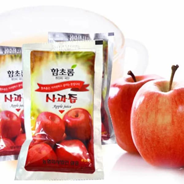 함초롬 저온착즙 원액 사과즙 100ml 30팩