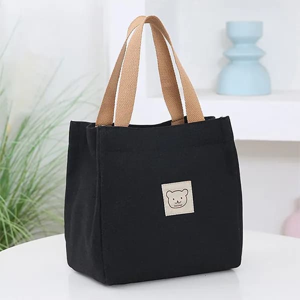 에코백 도시락가방 미니핸드백 A16.A5 블랙 13,600원