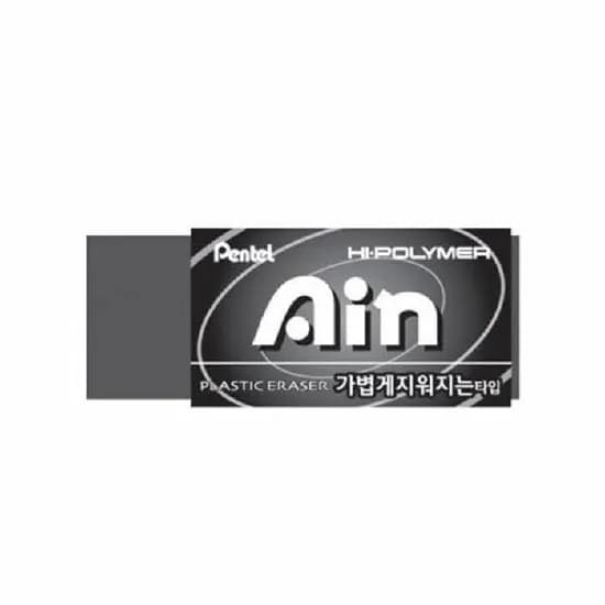 펜텔 하이폴리머 아인지우개 ZEAH06KA, Black, 1개