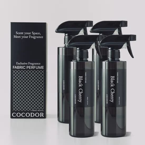 코코도르 섬유 탈취제 우디호텔향 500ml 4개