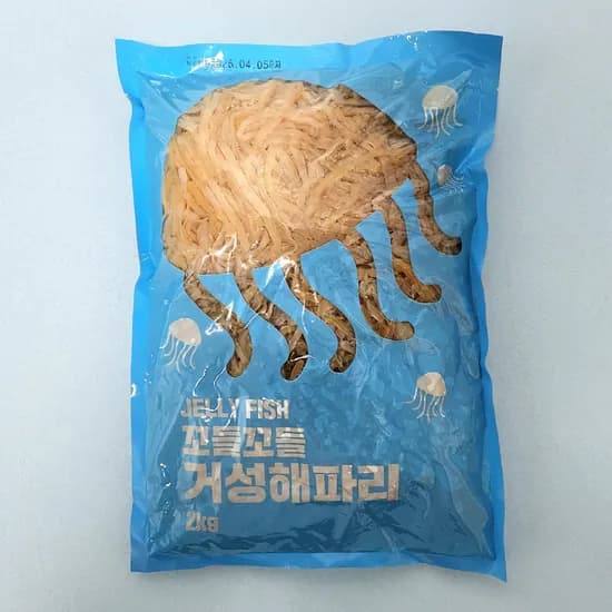 해파리 무염 냉채 2kg 1개
