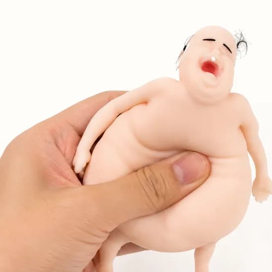 할배 말랑이 스트레스 스퀴시 볼, 1개