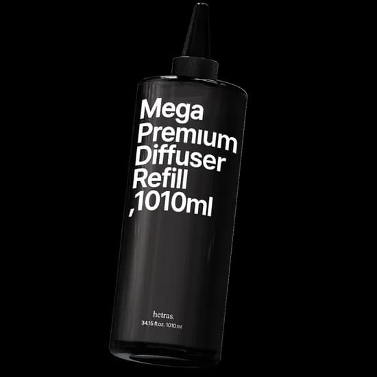 헤트라스 메가 프리미엄 대용량 디퓨저 리필, 호텔우드, 1010ml, 1개
