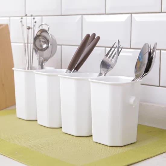 리벤스 줄줄이 칸칸 정리함, 화이트, 4P, 1세트