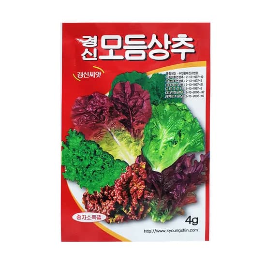 경신종묘 경신모듬상추 씨앗, 4g, 1개