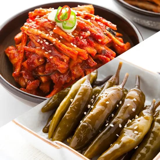 무말랭이무침 외 1종 1kg 1개