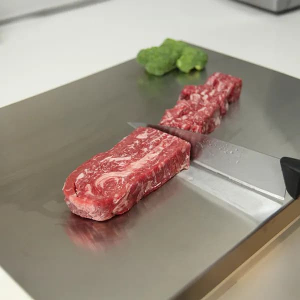리빙글로리 스텐 절곡형 도마, 소, 1개