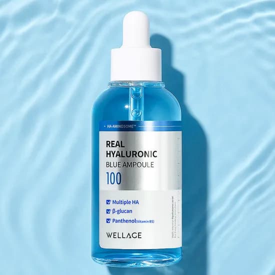 웰라쥬 에센스 리얼 히알루로닉 블루 앰플 100ml 1개 20,500원