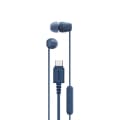 소니 C타입 유선 이어폰, IER-EX15C, 블루, 1.2m, 1개입, 1개
