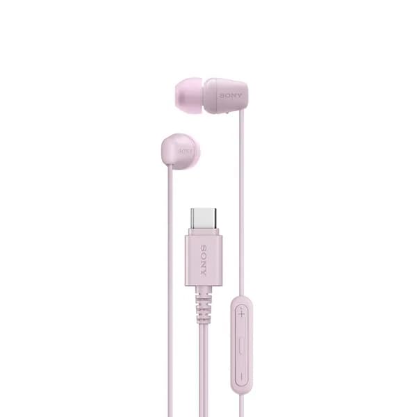 소니 C타입 유선 이어폰 IER-EX15C 핑크 1.2m 1개입