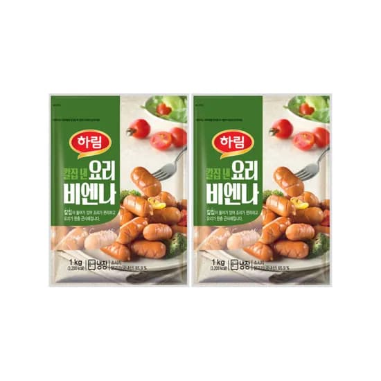 하림 요리비엔나 1,000g 2개 15,900원