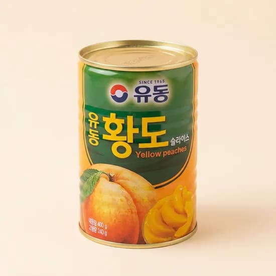 유동 황도 슬라이스 400g 10개