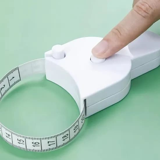 자동 고정 슬림 바디 줄자 150cm 1개