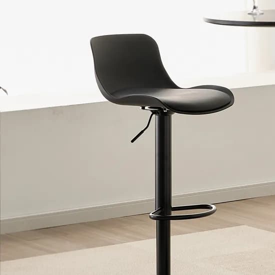 RMDESIGN 모엘 바 체어, 블랙, 1개