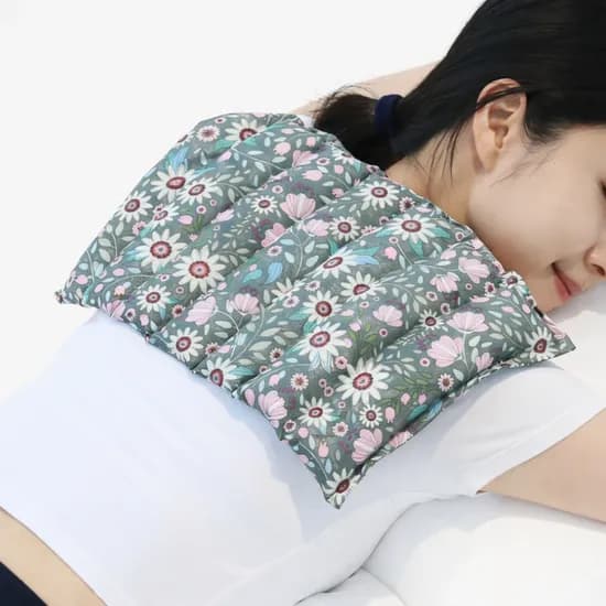 애슬라 허브 다용도 찜질팩 중 모던플라워 1개