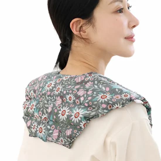 애슬라 허브 경추 찜질팩 ZH-2CK 모던플라워 1개