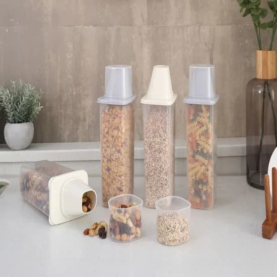 이지앤프리 모던 잡곡통 1200ml 4P, 1개