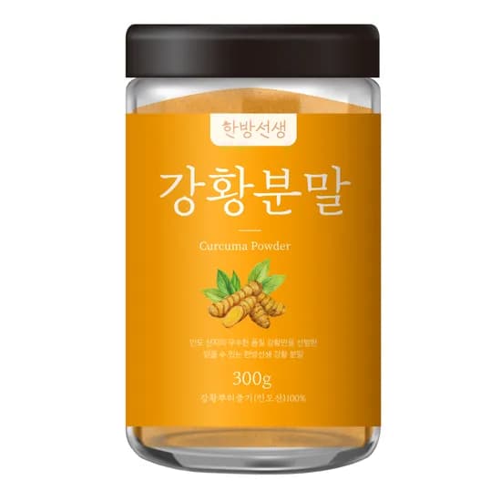 한방생생 강황분말 특품 300g 1개