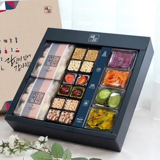 해담가 소담세트 유과 선물세트 1035g 1개