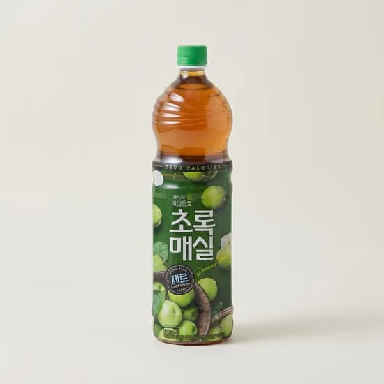 웅진 초록매실 제로 매실맛 1.5L 12개