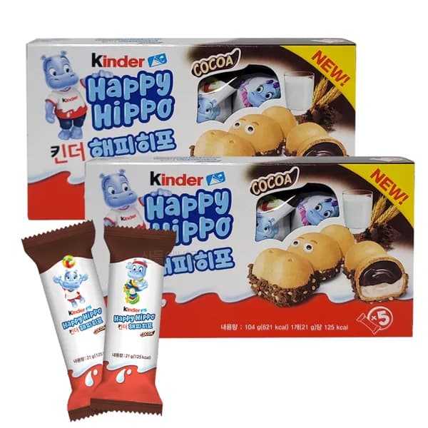 킨더 해피히포 21g 10개 12,290원