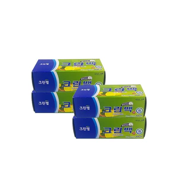 크린랲 크린백 소 100매입 4개