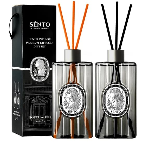 센토 인텐스 프리미엄 디퓨저, 호텔우드, 550ml, 2개