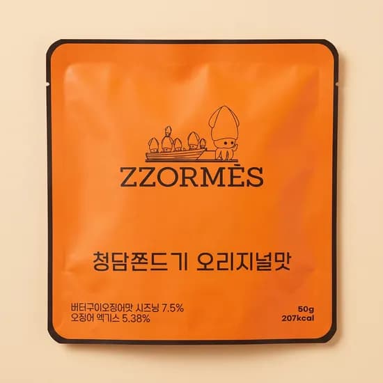 쪼르메스 청담쫀드기 오리지널맛 50g 3개